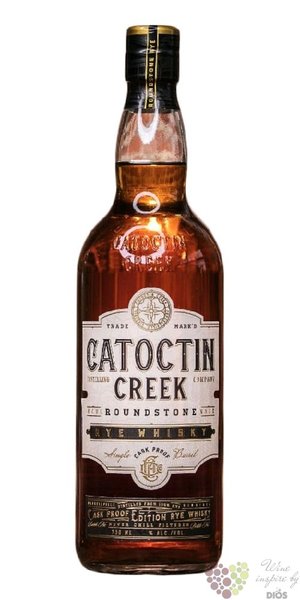 Catoctin Creek  Roundstone Cask Proof  Virginia organic rye whisky 58% vol.  0.70 l