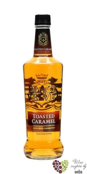 Black Velvet  Toasted caramel  Canadian blended whisky liqueur 35% vol.   1.00 l