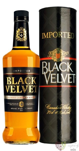 Black Velvet blended Canadian whisky 40% vol.  1.00 l