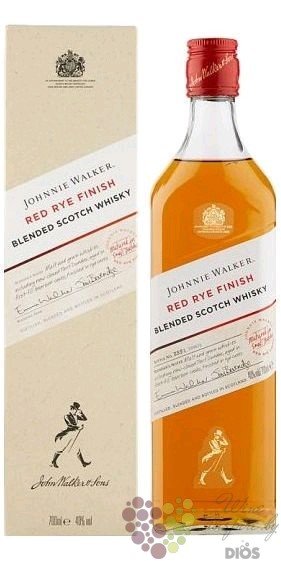 Johnnie Walker Blenders batch  red rye Finish  blended Scotch whisky 40% vol. 0.70 l