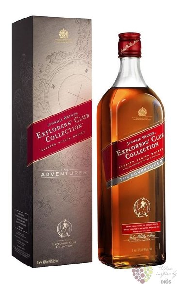 Johnnie Walker Explorers club collection  Adventurer  ltd. Scotch whisky 40%vol.  1.00 l