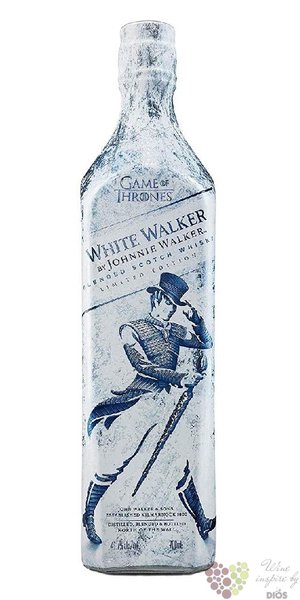 Johnnie Walker Game of Thrones ltd.  White Walker  blended Scotch whisky 41.7% vol. 0.70 l