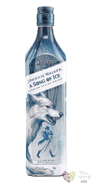 Johnnie Walker Game of Thrones ltd.  Song of Ice  blended Scotch whisky 40.2% vol. 1.00 l