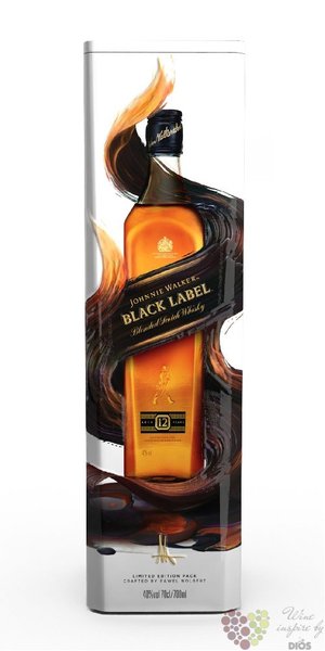 Johnnie Walker Black label  Art series Pawel Nolbert  Scotch whisky 40% vol.0.70 l