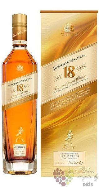 Johnnie Walker  the Pursuit of Ultimate  aged 18 years Scotch whisky 40% vol.1.00 l