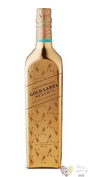 Johnnie Walker  Gold label BULIO  ltd. Scotch whisky 40% vol.  0.70 l