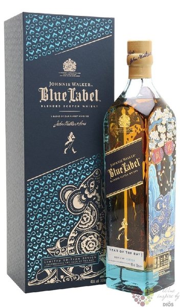 Johnnie Walker Blue label  Year of the Rat 2020  premium Scotch whisky 40% vol.  0.70 l