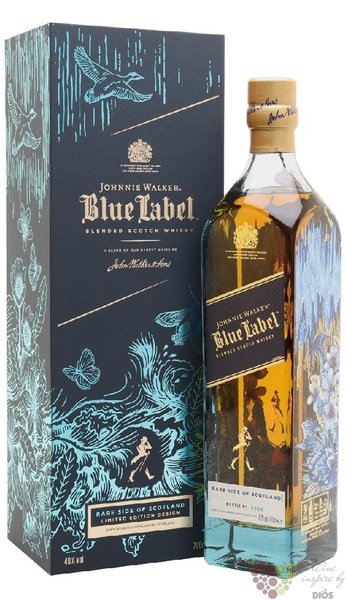 Johnnie Walker Blue label  Rare side of Scotland Timorous Bestie  Scotch whisky 40% vol. 0.70 l