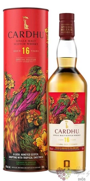 Cardhu  Special release 2022  aged 16 years Speyside whisky  58% vol.  0.70 l