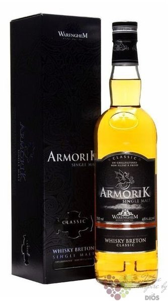 Armorik  Classic  French single malt whisky by Distillerie Warenghem 46% vol.0.70 l