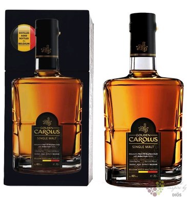 Gouden Carolus  Stokerij de Molenberg  Belgian single malt whisky 46% vol. 0.50 l
