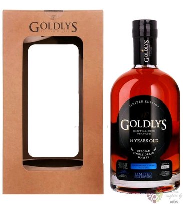 Goldlys  Madeira cask  aged 14 years Belgian single malt whisky 43% vol.  0.70 l