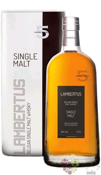 Lambertus 5 single malt Belgium whisky Radermacher 46% vol.  0.70 l