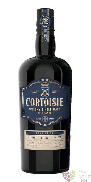 Cortoisie  Exhalation  French peated whisky 43% vol.  0.70 l