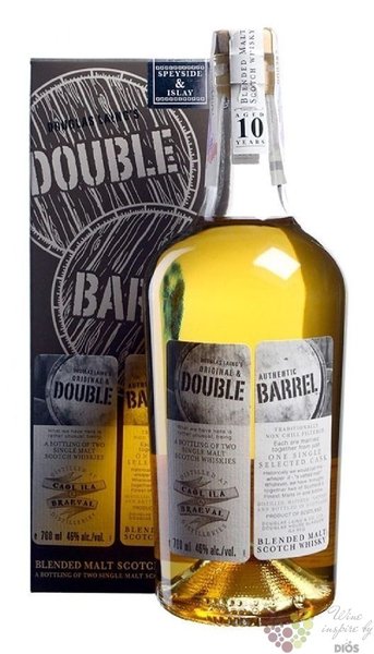 Douglas Laing Double Barrel  Braeval &amp; Caol Ila   Scotch whisky 46% vol. 0.70 l