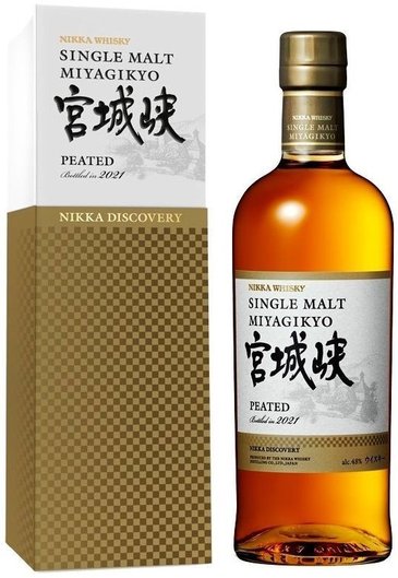 Miyagikyo Discovery  Peated Conquete #2021  Nikka whisky 48% vol.  0.70 l