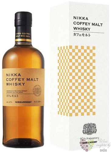 Nikka  Coffey malt 90th Aniversary  single malt Japanese whisky 40% vol.  0.70 l