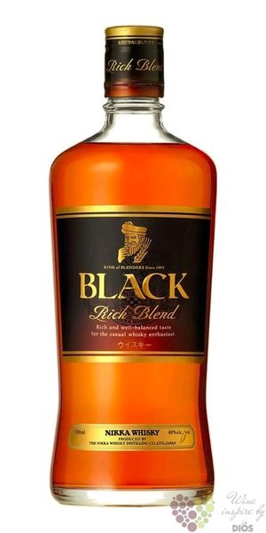 Nikka  Black Rich  Japanese whisky  40% vol. 0.7l