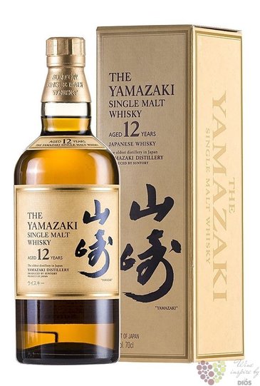 Suntory Yamazaki aged 12 years single malt Japanese whisky 43% vol.  0.70 l