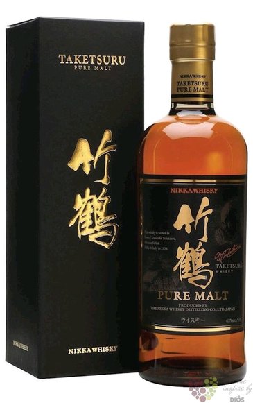 Taketsuru NA Japan pure malt whisky Nikka distillery 43% vol.  0.70 l