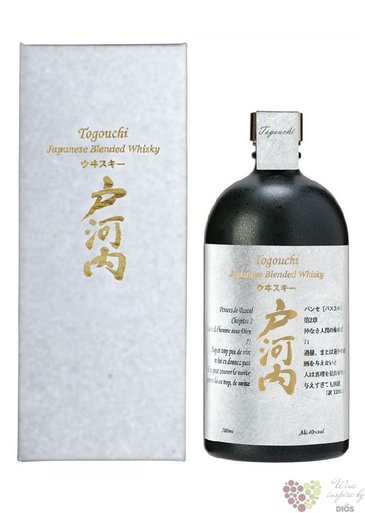 Togouchi  Premium  blended Japanese whisky 40% vol.  0.70 l