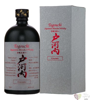 Togouchi  Kiwami  blended Japanese whisky 40% vol.  0.70 l
