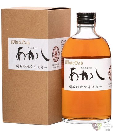 Akashi  White Oak  gift box blended Japanese whisky 40% vol.  0.50 l