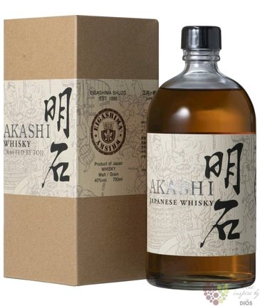 Akashi  Toji  blended Japanese whisky by Eigashima White Oak 40% vol.  0.70 l