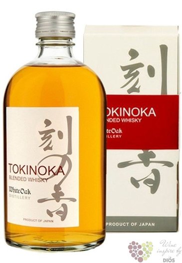 Tokinoka blended Japanese whisky by White oak 40% vol.  0.50 l