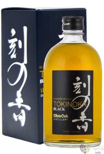 Tokinoka  Black  blended malt Japanese whisky by White oak 40% vol.  0.50 l