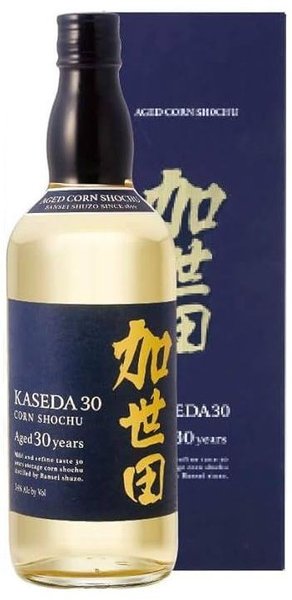 Kaseda  Shochu Corn  aged 30 years blended malt Japanese whisky  34% vol.  0.70 l