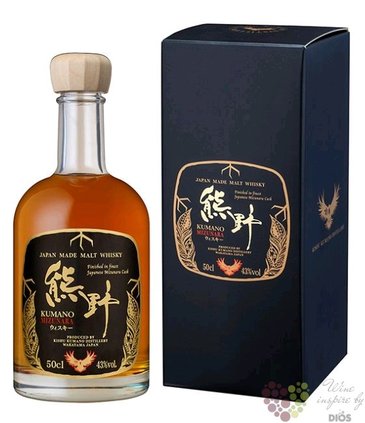 Kumano  Mizunara cask  blended malt Japanese whisky 43% vol. 0.50 l