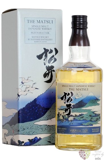 Kurayoshi  Mizunara cask  single malt Japanese whisky by Matsui 48% vol. 0.70l