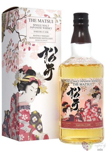 Kurayoshi  Sakura cask  single malt Japanese whisky by Matsui 48% vol. 0.70 l