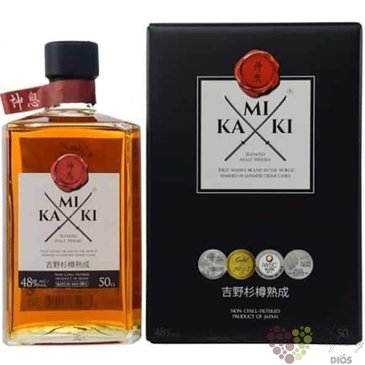 Kamiki  Intense Wood  blended malt Japan whisky 48% vol.  0.50 l