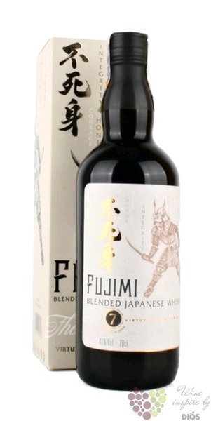 Fujimi  7Virtues  blended Japanese whisky 40% vol. 0.70 l