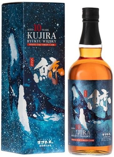 Kujira  Ryukyu  aged 10 years single grain Japan whisky by Masahiro 43% vol.  0.70 l