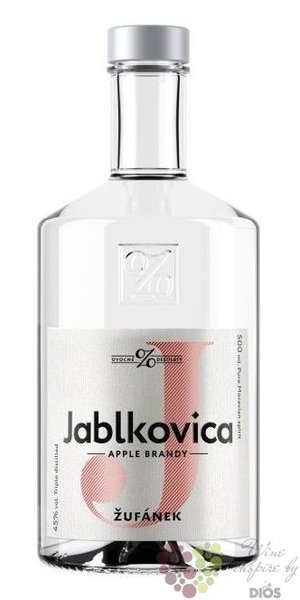 Jablkovica Moravian apple brandy ufnek 45% vol.  0.50 l