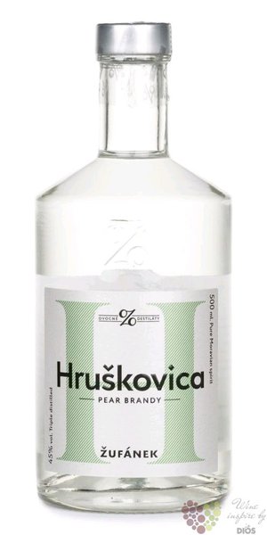 Hrukovica Moravian pear brandy ufnek 45% vol.  0.50 l