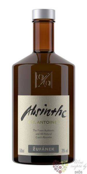 Absinthe  St. Antoine  Czech absinth by distillery ufnek 70% vol.   0.50 l