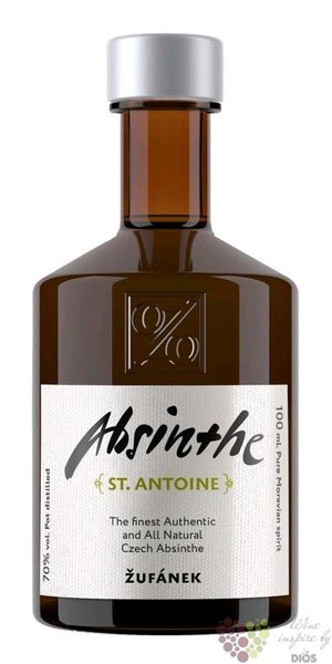 Absinthe  St. Antoine  Czech absinth ufnek 70% vol.  0.10 l