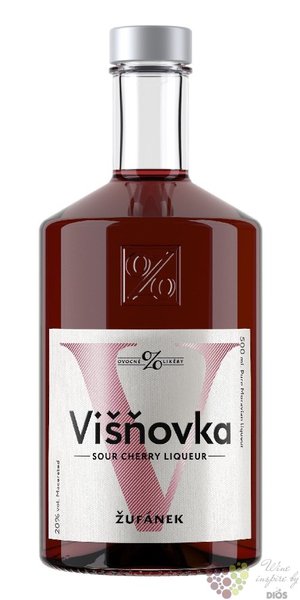 Viovka moravian Sour cherry liqueur ufnek 20% vol.  0.50 l