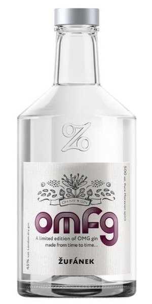 OMFG  2023  Oh my ... gin  Moravian spirits distillery ufnek 45% vol.  0.50 l
