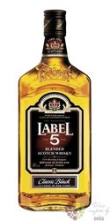 Label 5  Classic Black  finest blended Scotch whisky 40% vol.   1.00 l