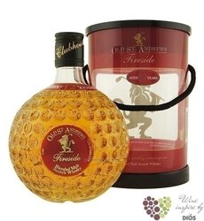 Old St. Andrews Golf Edition „ Fireside ” aged 12 years blended mal Scotch whisky 40% vol.  0.70 l