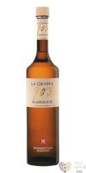 La Grappa „ 903 ”  Barrigue distilleria Bottega   45% vol. 0.70l
