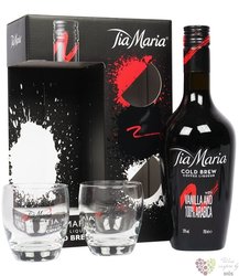 Tia Maria 2glass pack Jamaican coffee liqueur 20% vol.    0.70 l