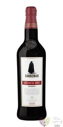 Sherry de Jerez  Medium dry  Do Sandeman 15% vol.   0.75 l