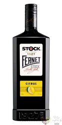 Fernet Stock  Citrus  Bohemian herbal liqueur 27% vol.  1.00 l