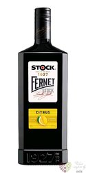 Fernet Stock  Citrus  Bohemian herbal liqueur 27% vol.  0.50 l